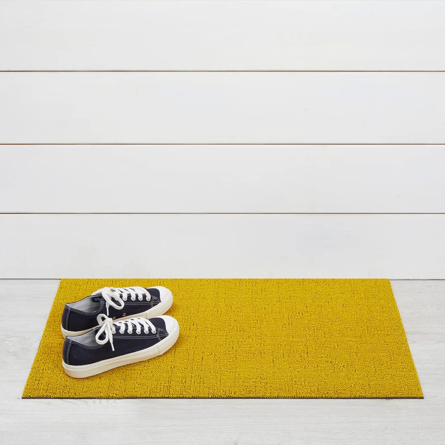 Solid Doormat Mat - Canary
