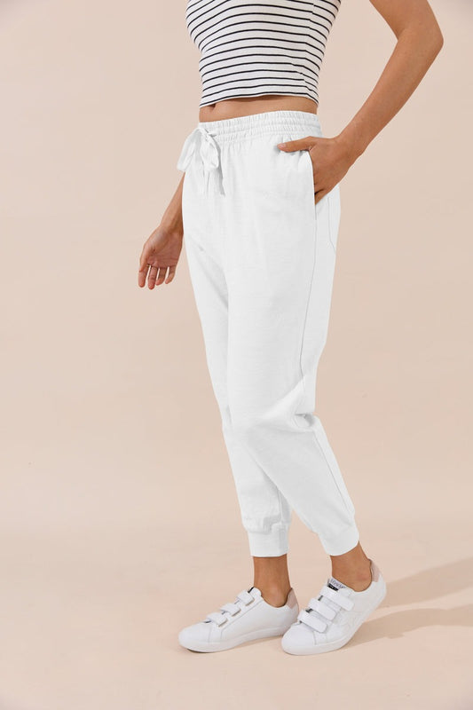 Sorrento Pants - White