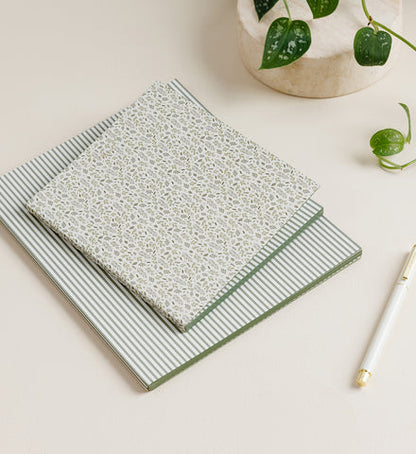 Signature Notebook - Spring Leaves