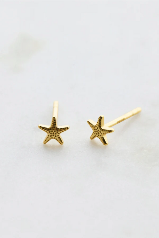 Starfish Stud – Gold