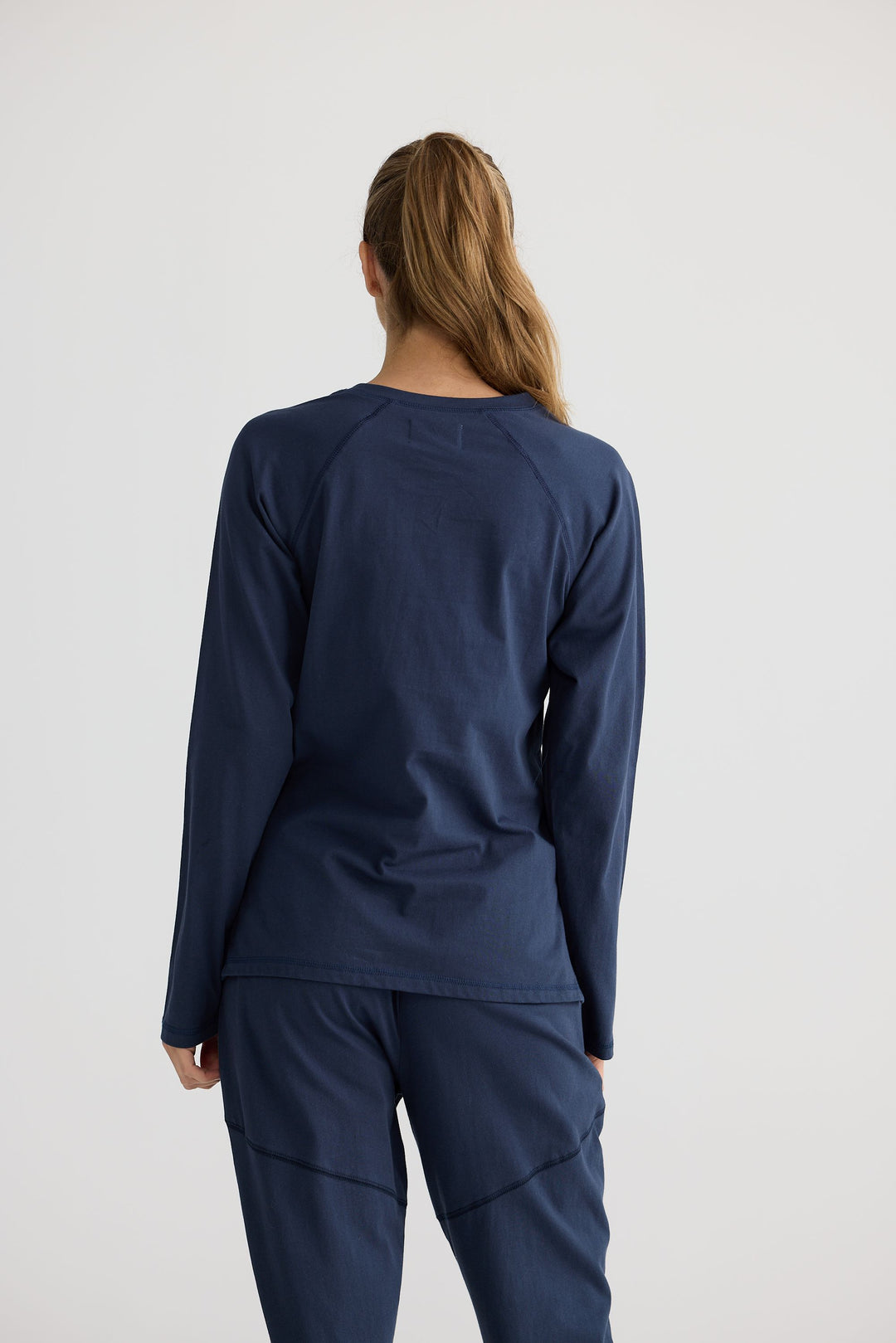 Stay Home Top - Navy