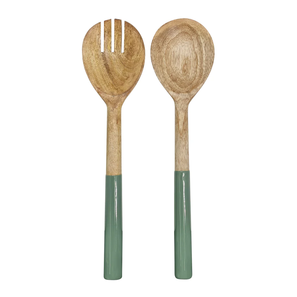 Stella Salad Servers - Peppermint