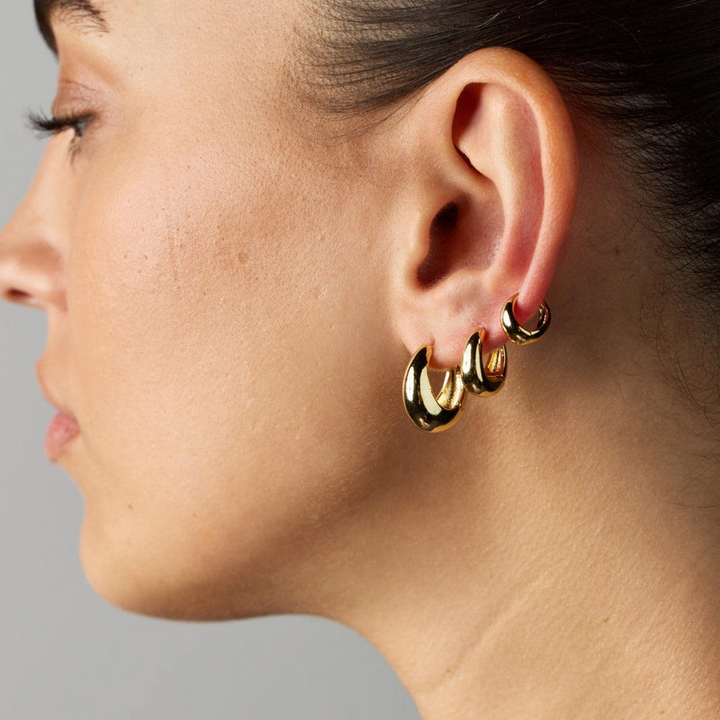 Steph Earring Large - Gold