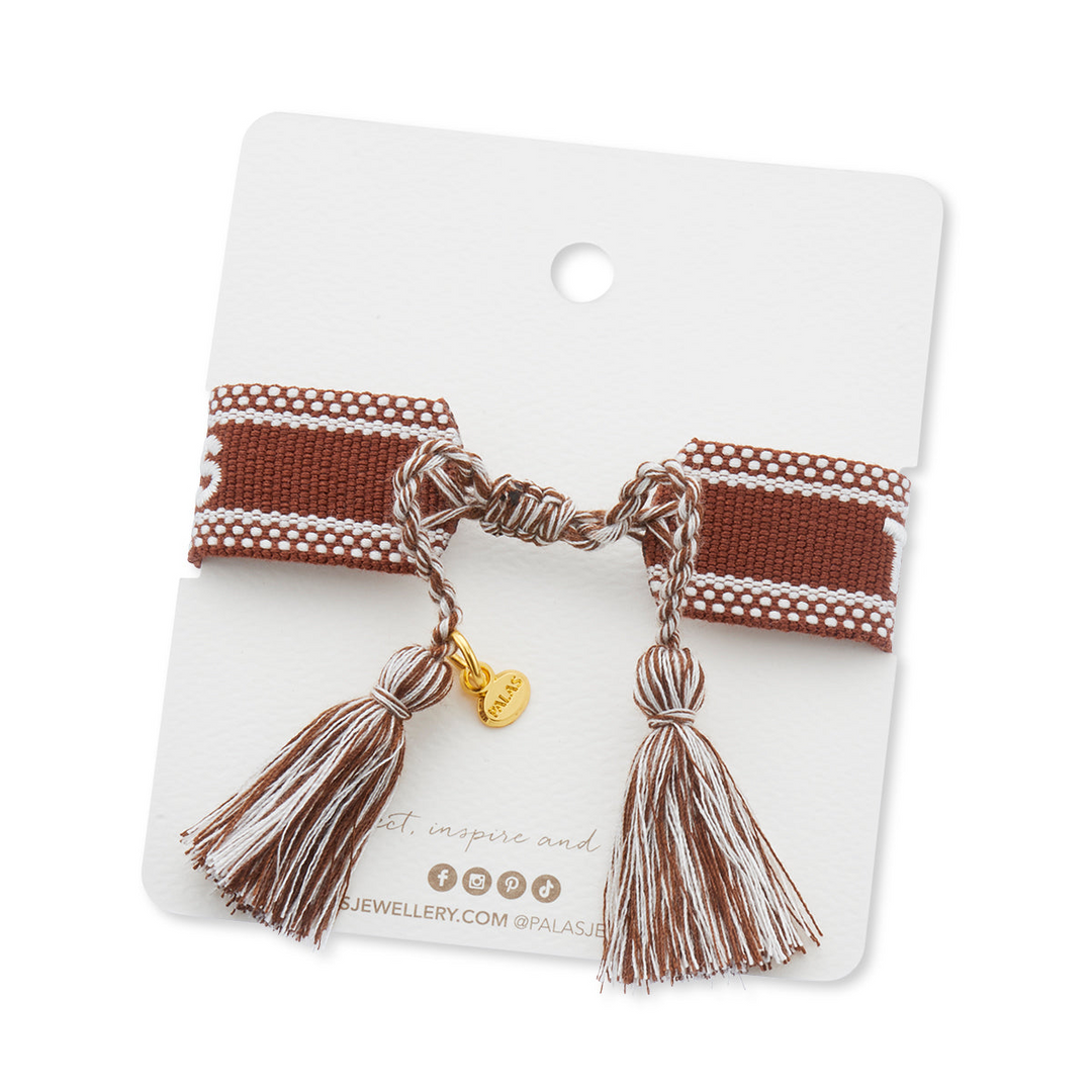 "TRUST YOUR VIBES" Woven Mantra Band
