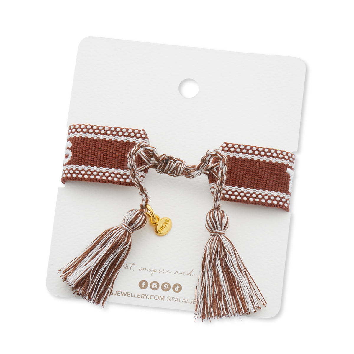 "TRUST YOUR VIBES" Woven Mantra Band