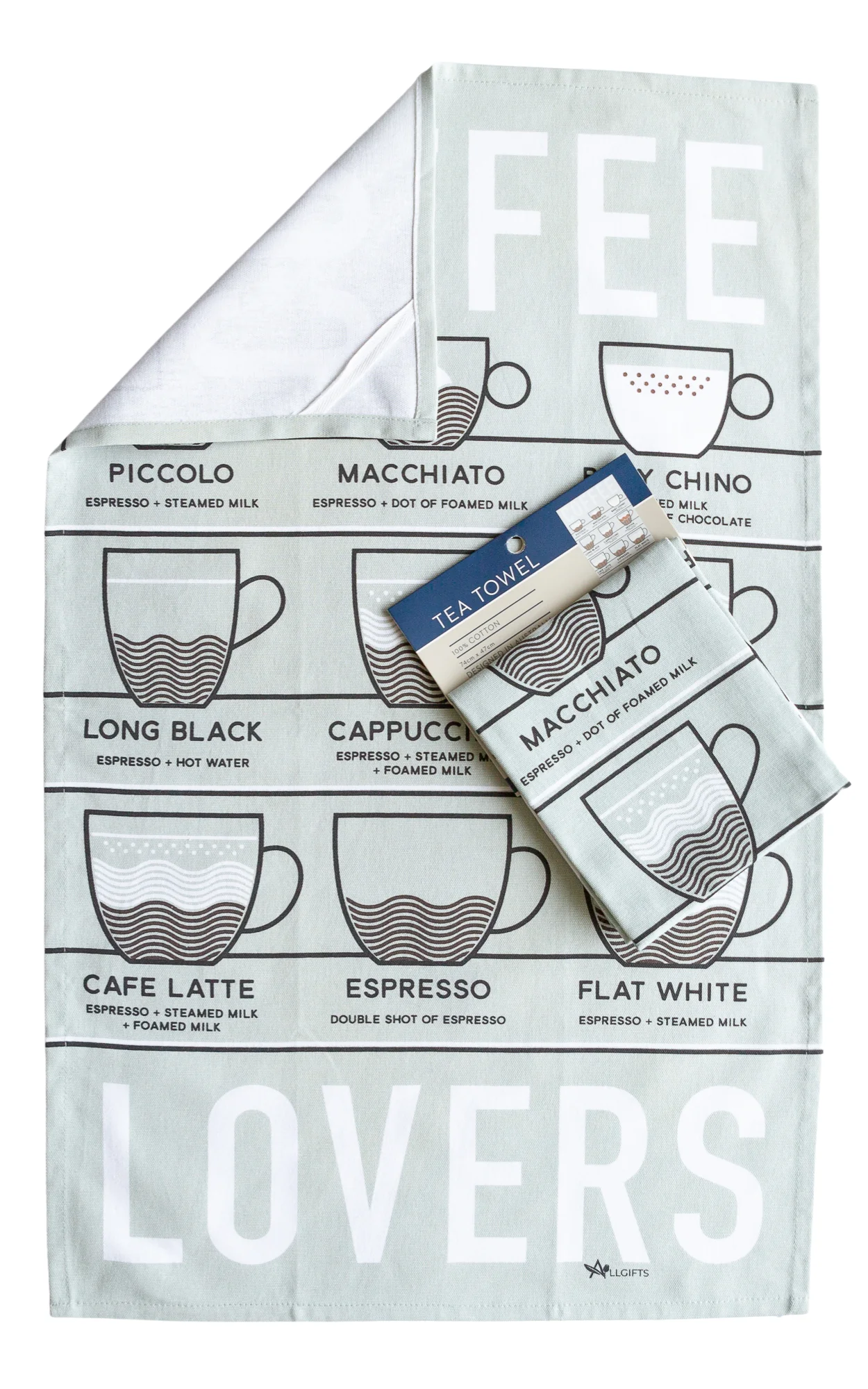 Tea Towel - Coffee Lovers