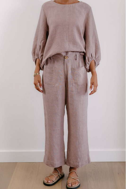 Tess Pant - Lilac