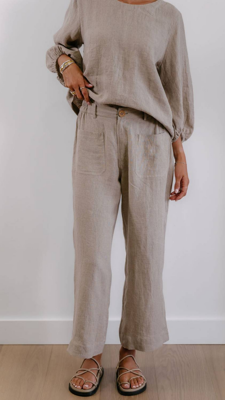 Tess Pant - Natural
