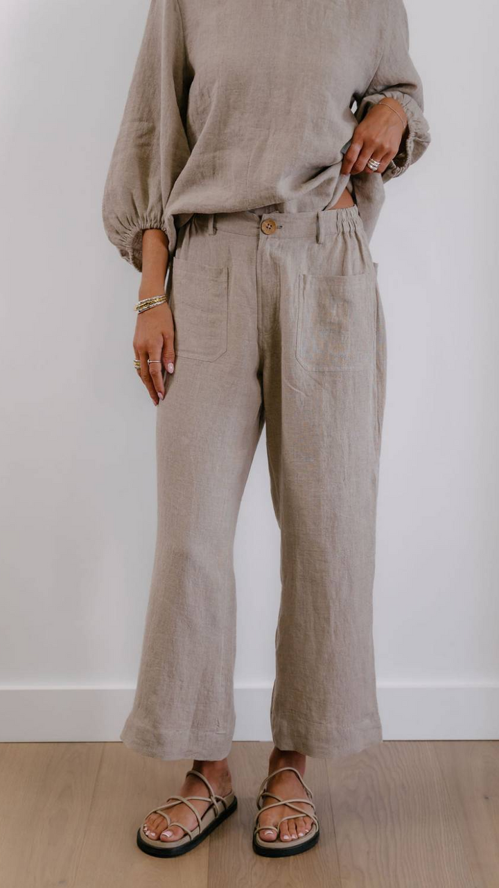 Tess Pant - Natural