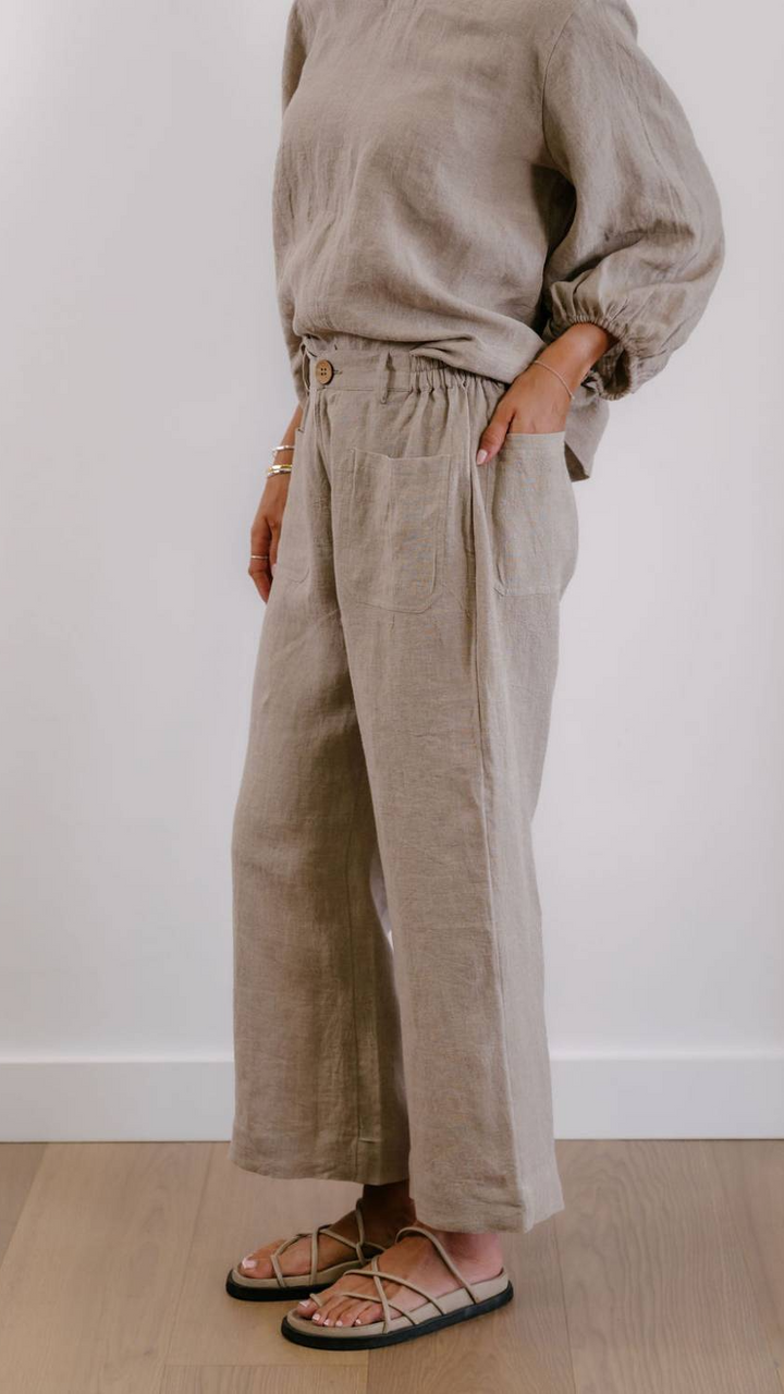 Tess Pant - Natural