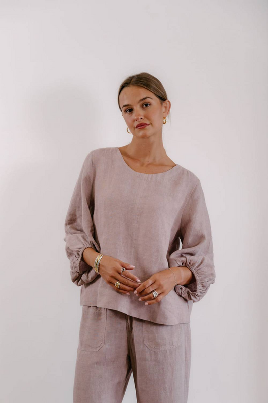 Tess Top - Lilac