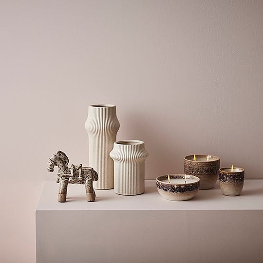 Tia Candle Medium - Latte