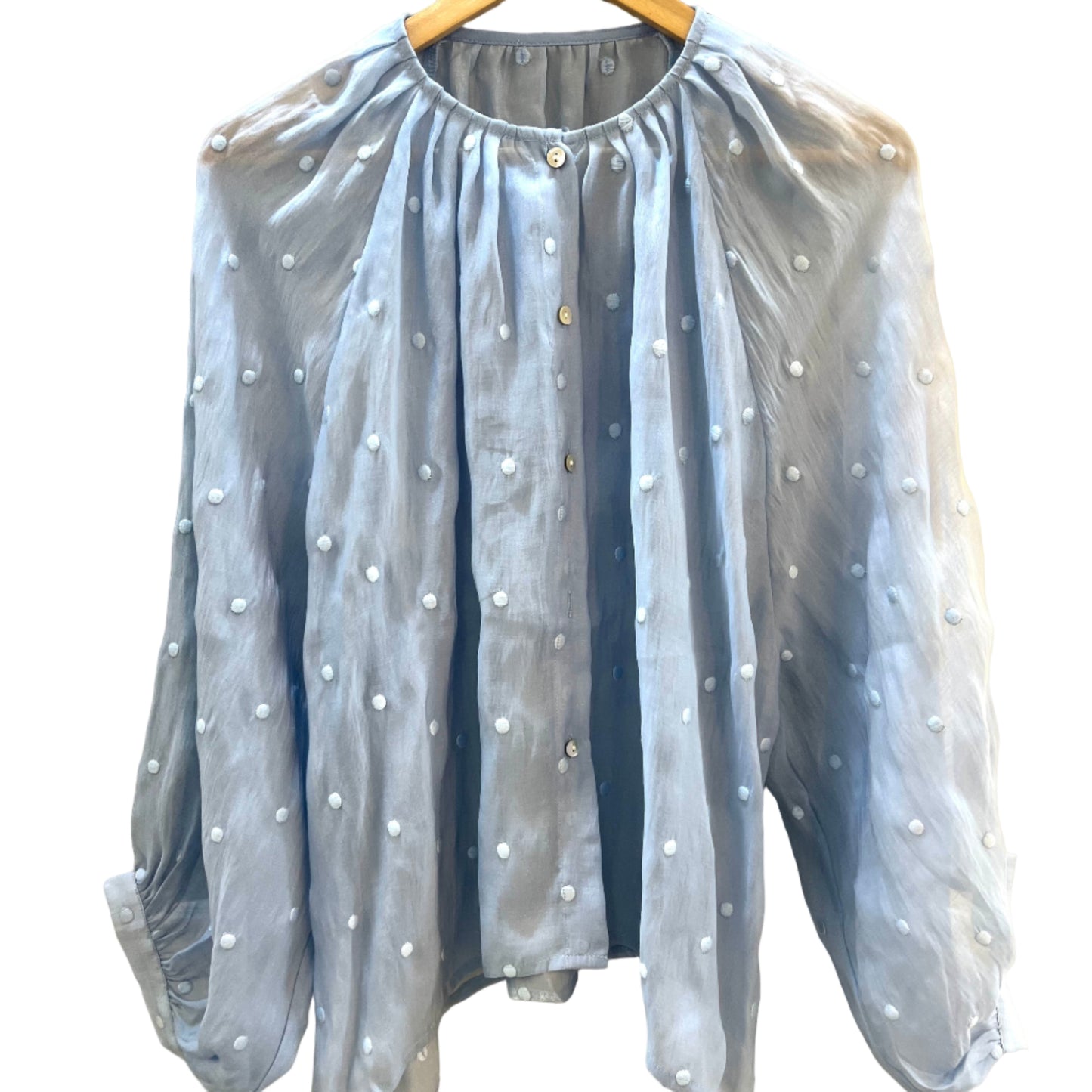 Tobi Shirt – Blue Spot