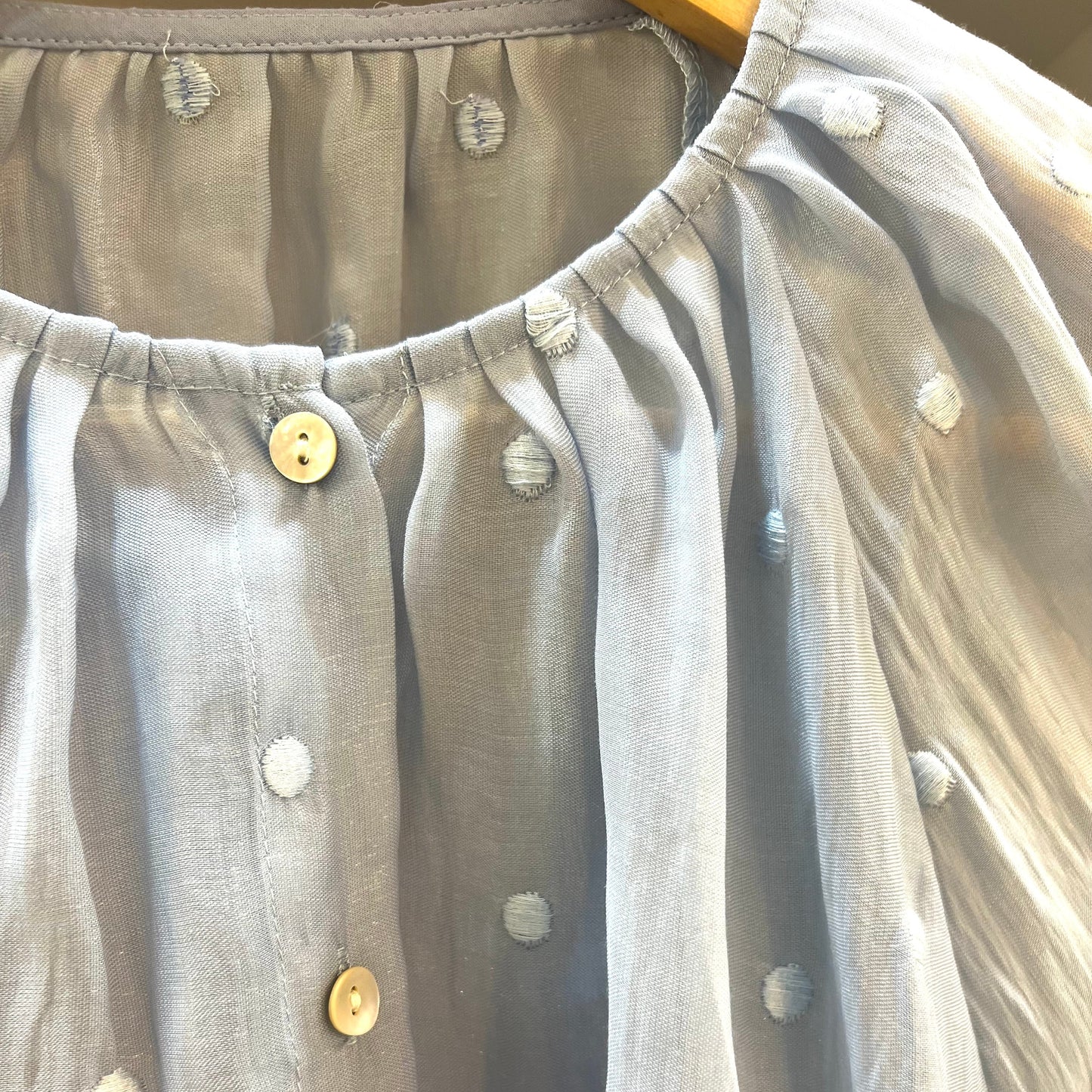 Tobi Shirt – Blue Spot