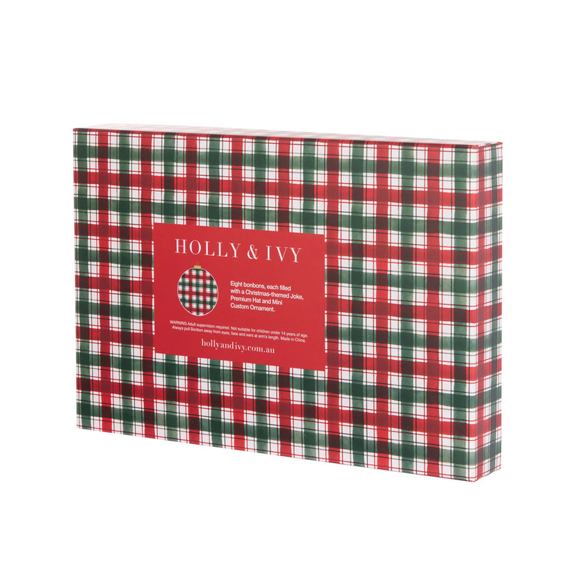 Traditional Tartan Bon Bons 8 Pack