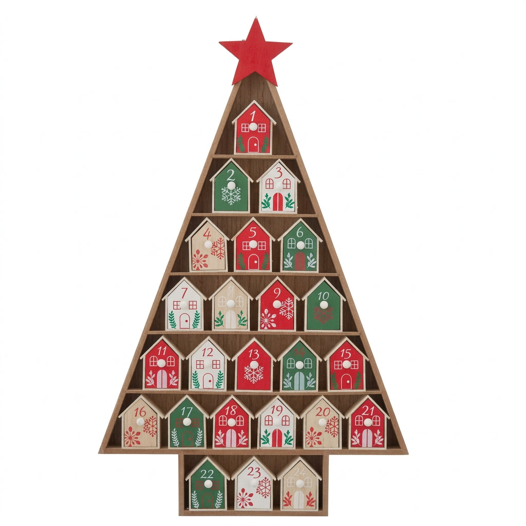 Tree Advent Calendar - Wood