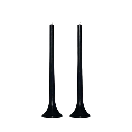 Tusk Taper Candle Set - Black