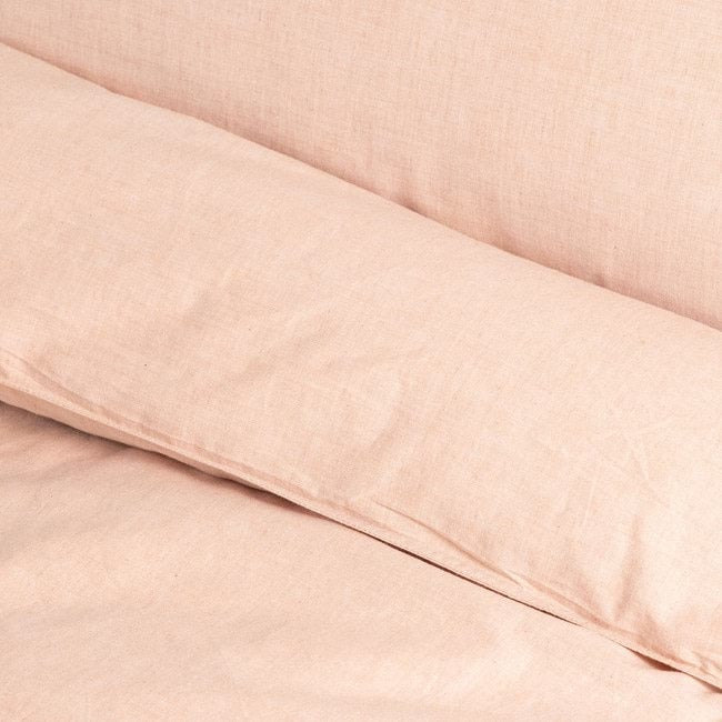 Vintage Softwash Cotton Quilt Cover Set (Super King) - Brulee