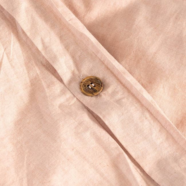 Vintage Softwash Cotton Quilt Cover Set (Super King) - Brulee