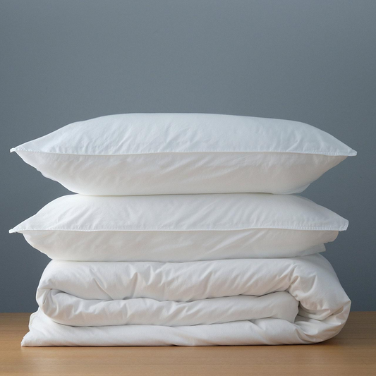 Vintage Softwash Cotton Quilt Cover Set (Super King) - White