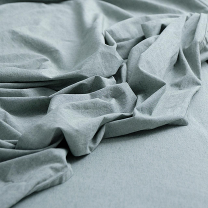 Vintage Softwash Cotton Sheet Set (Single) - Forest Green