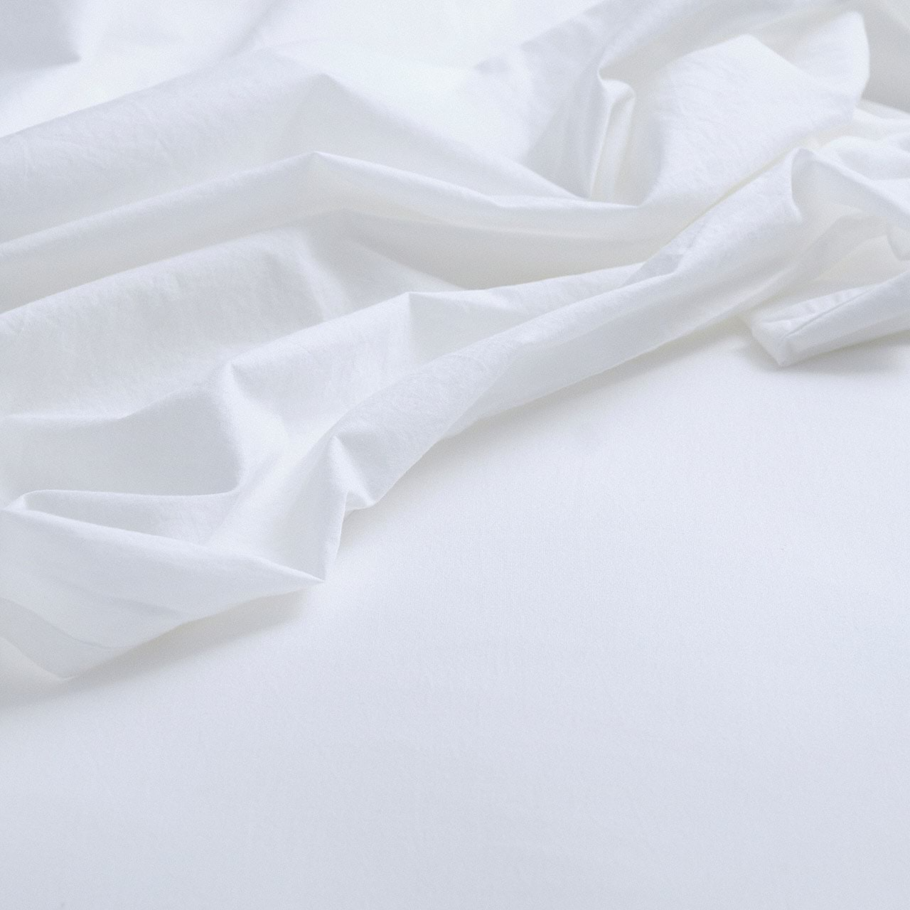 Vintage Softwash Cotton Sheet Set (King) - White
