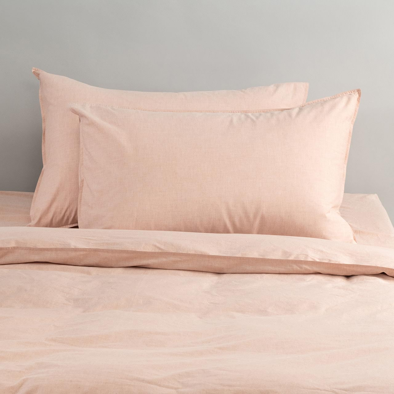 Vintage Softwash Cotton Quilt Cover Set (Double) - Brulee