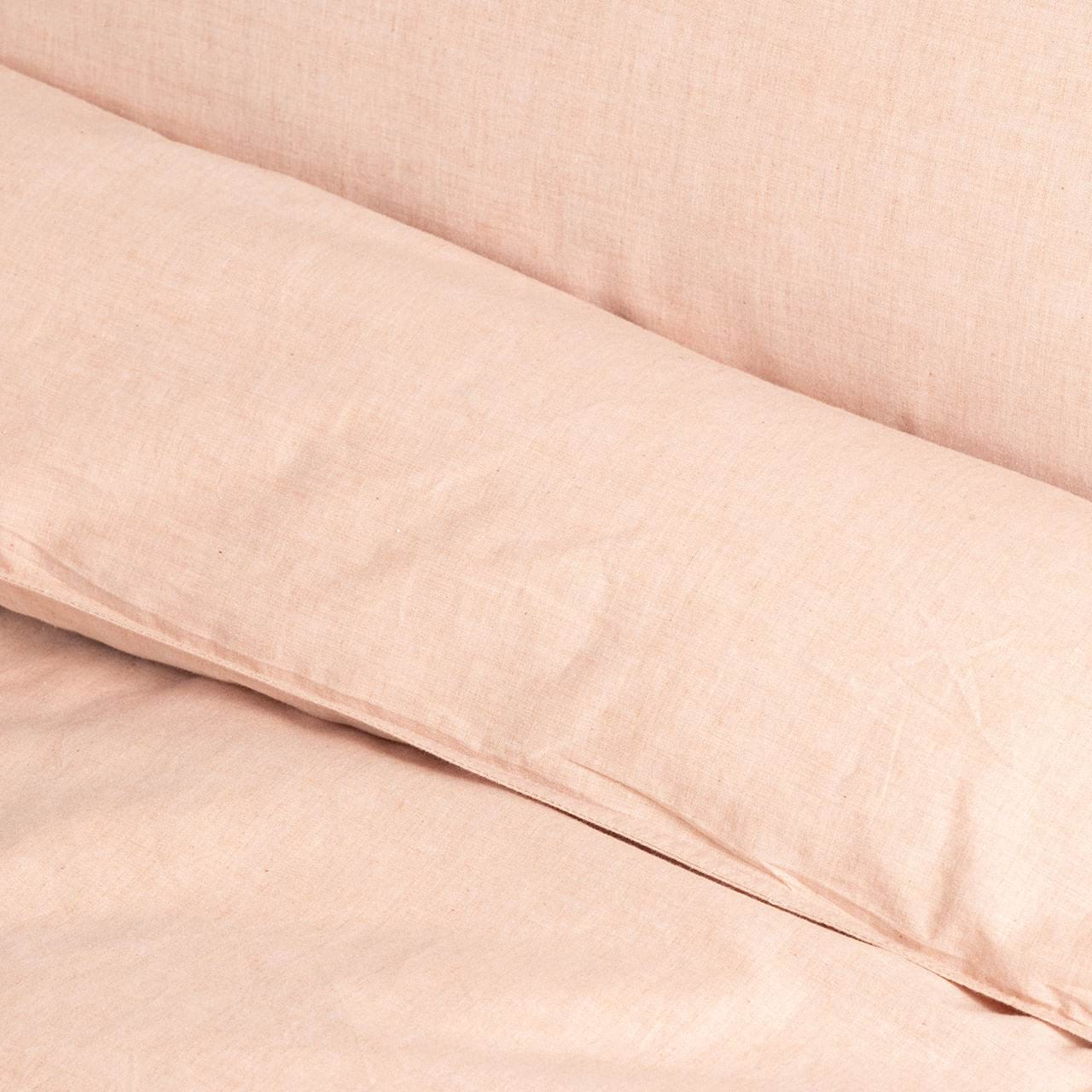 Vintage Softwash Cotton Quilt Cover Set (Double) - Brulee