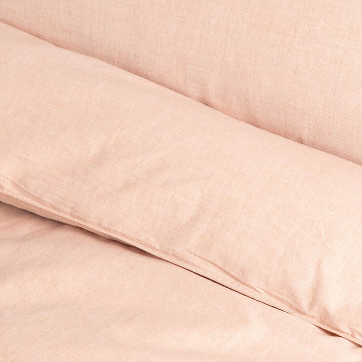 Vintage Softwash Cotton Quilt Cover Set (Queen) - Brulee