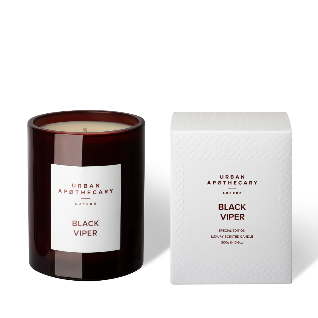 Ruby Candle - Black Viper