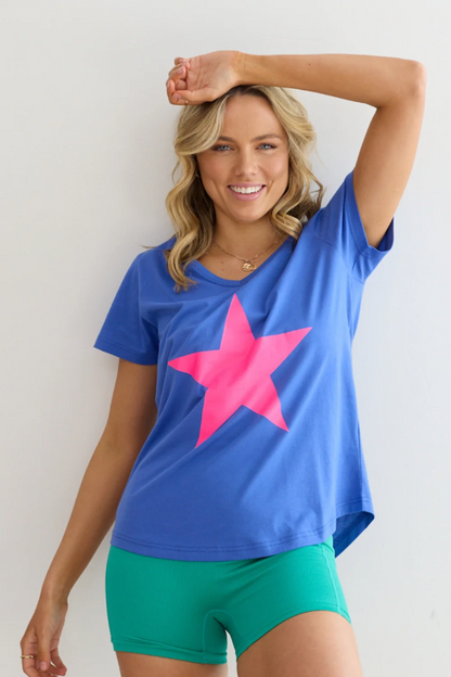 Freedom T-Shirt - Cobalt