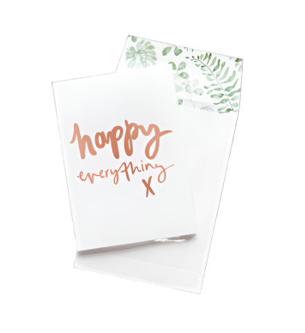 Greeting Card - Happy Everything