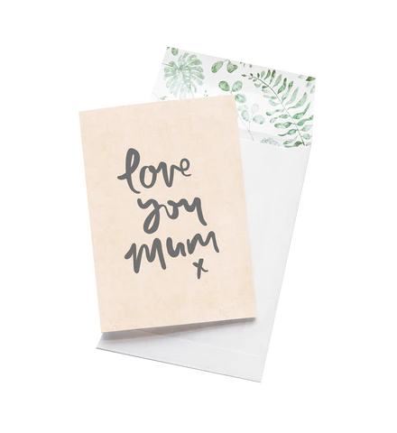 Greeting Card - Love You Mum