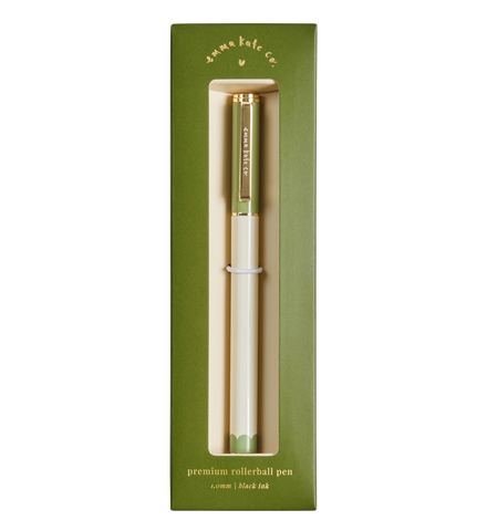 Metal Rollerball Pen - Leaf