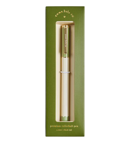 Metal Rollerball Pen - Leaf