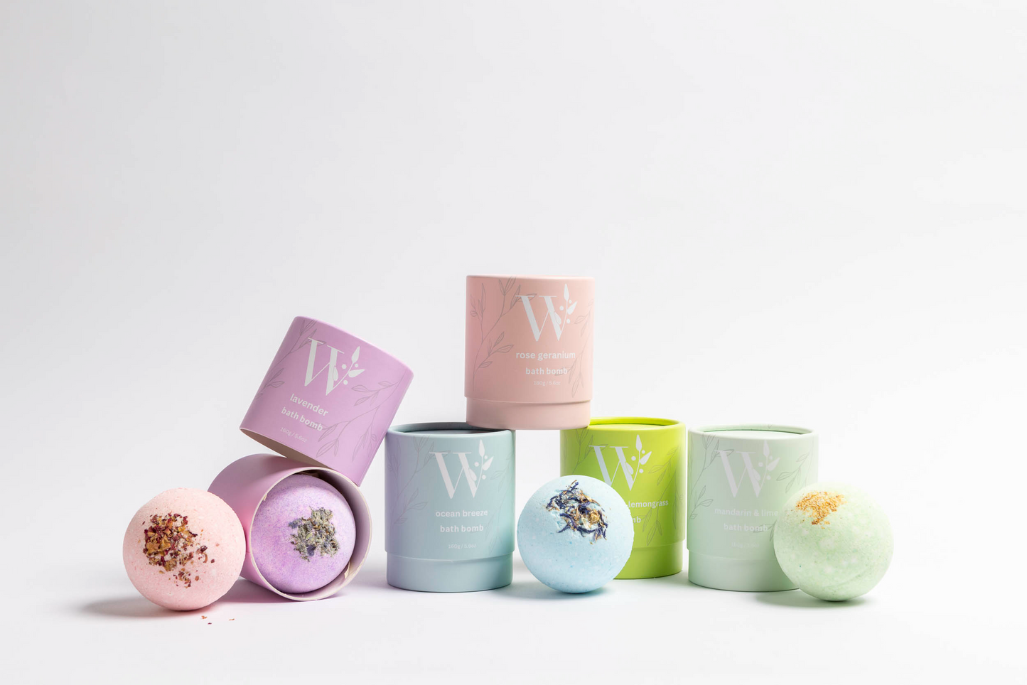 Bath Bomb (Rounds) - Rose Geranium