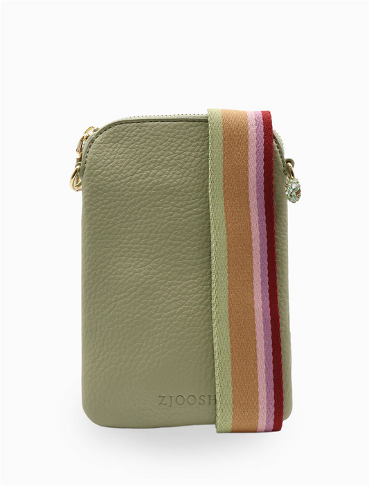 Wanderer Cross Body Bag - Matcha