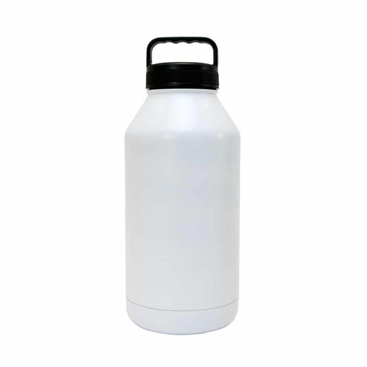 Watermate (Big Bottle) Stainless Steel Drink Bottle - White