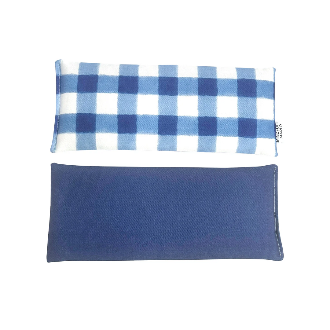 Gingham Wheat Bag - Storm
