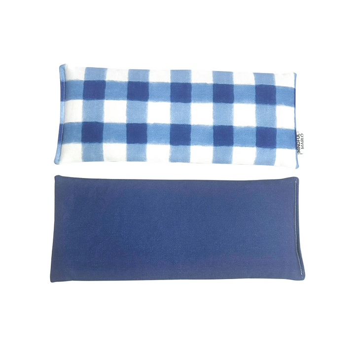 Gingham Wheat Bag - Storm