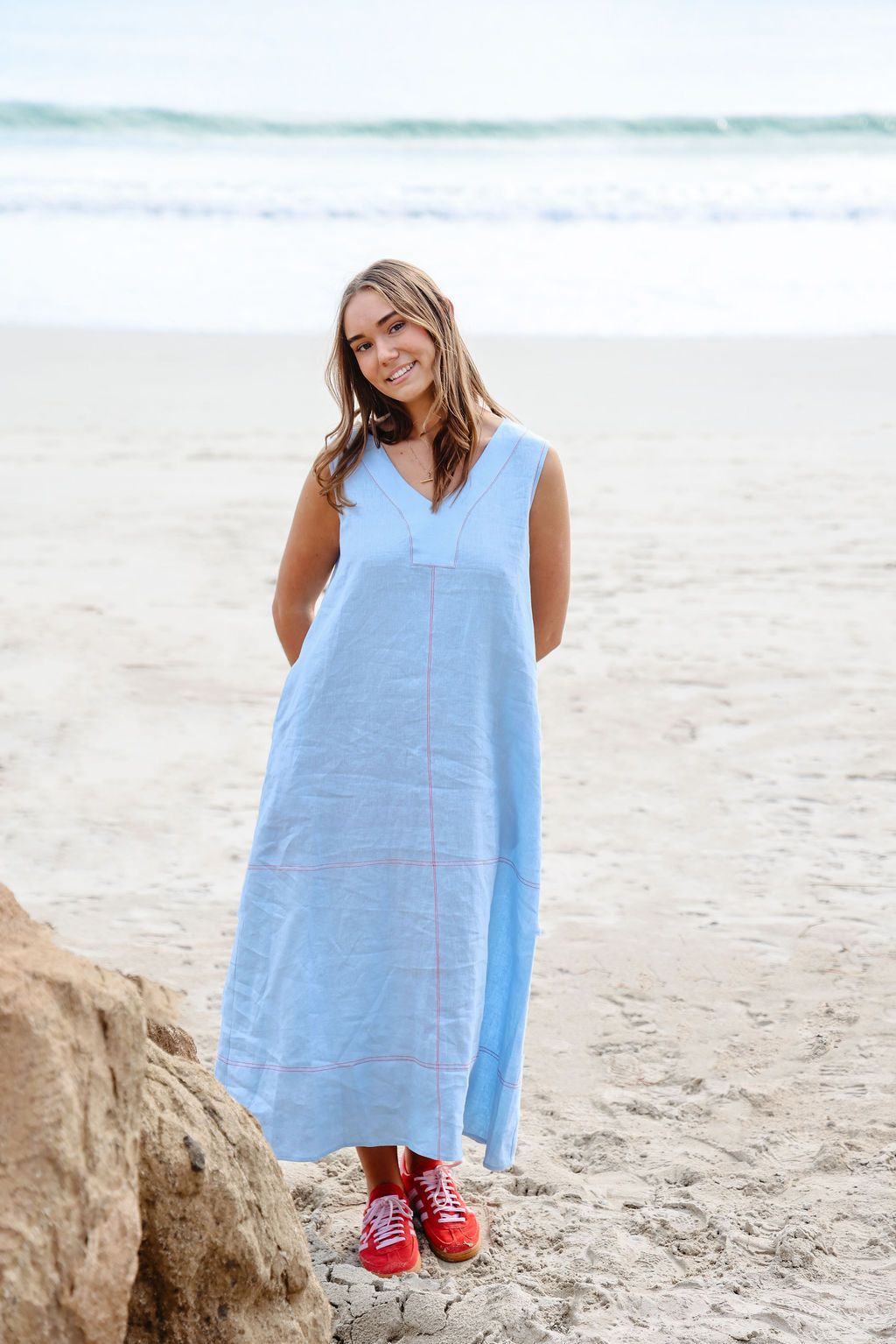 Willow Dress – Blue