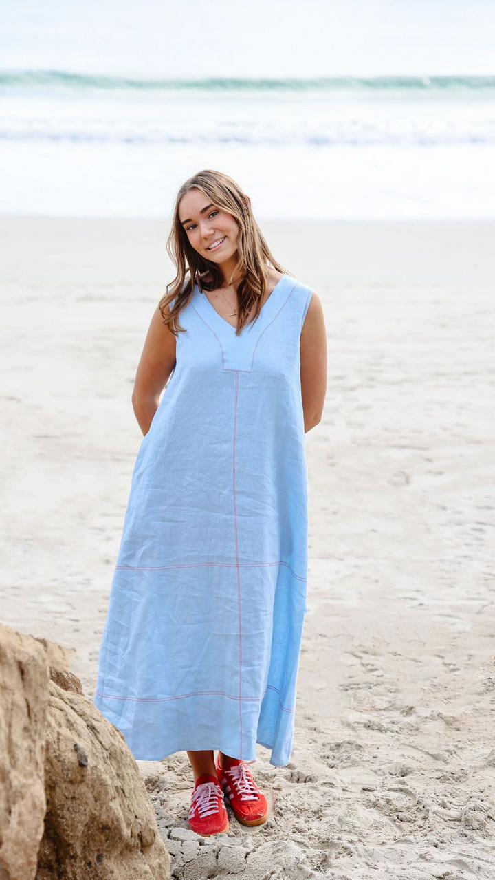 Willow Dress – Blue