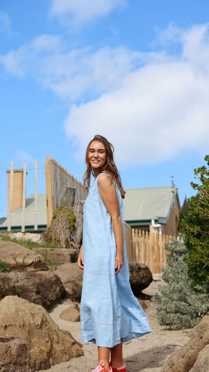 Willow Dress – Blue
