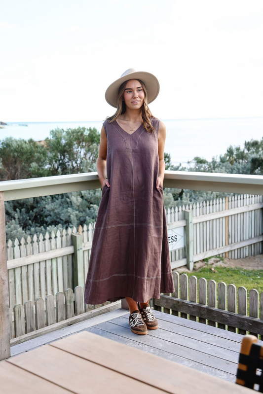Willow Dress - Chocolate