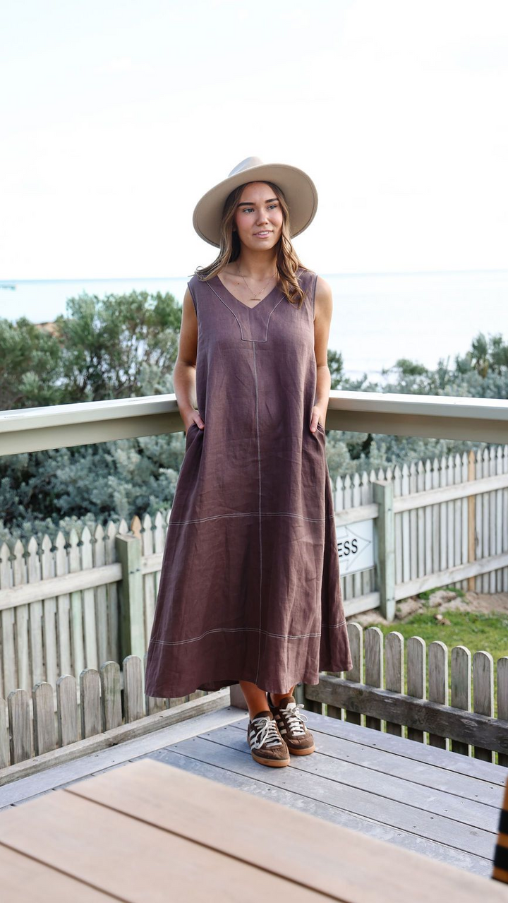 Willow Dress - Chocolate