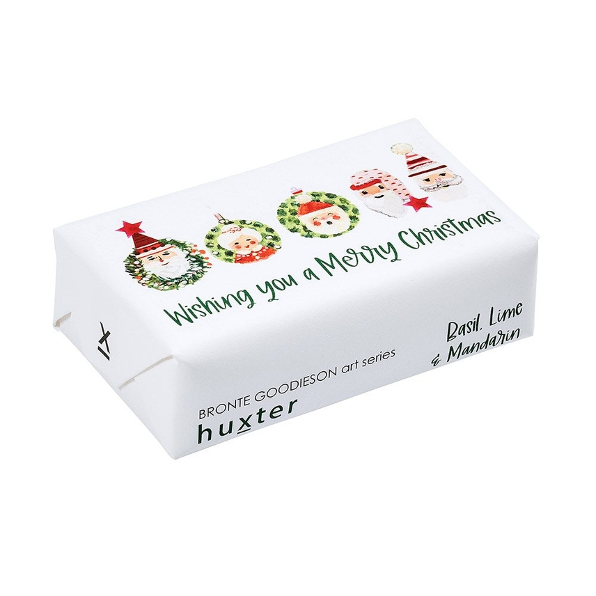 Wishing You a Merry Christmas Soap - Basil, Lime & Mandarin
