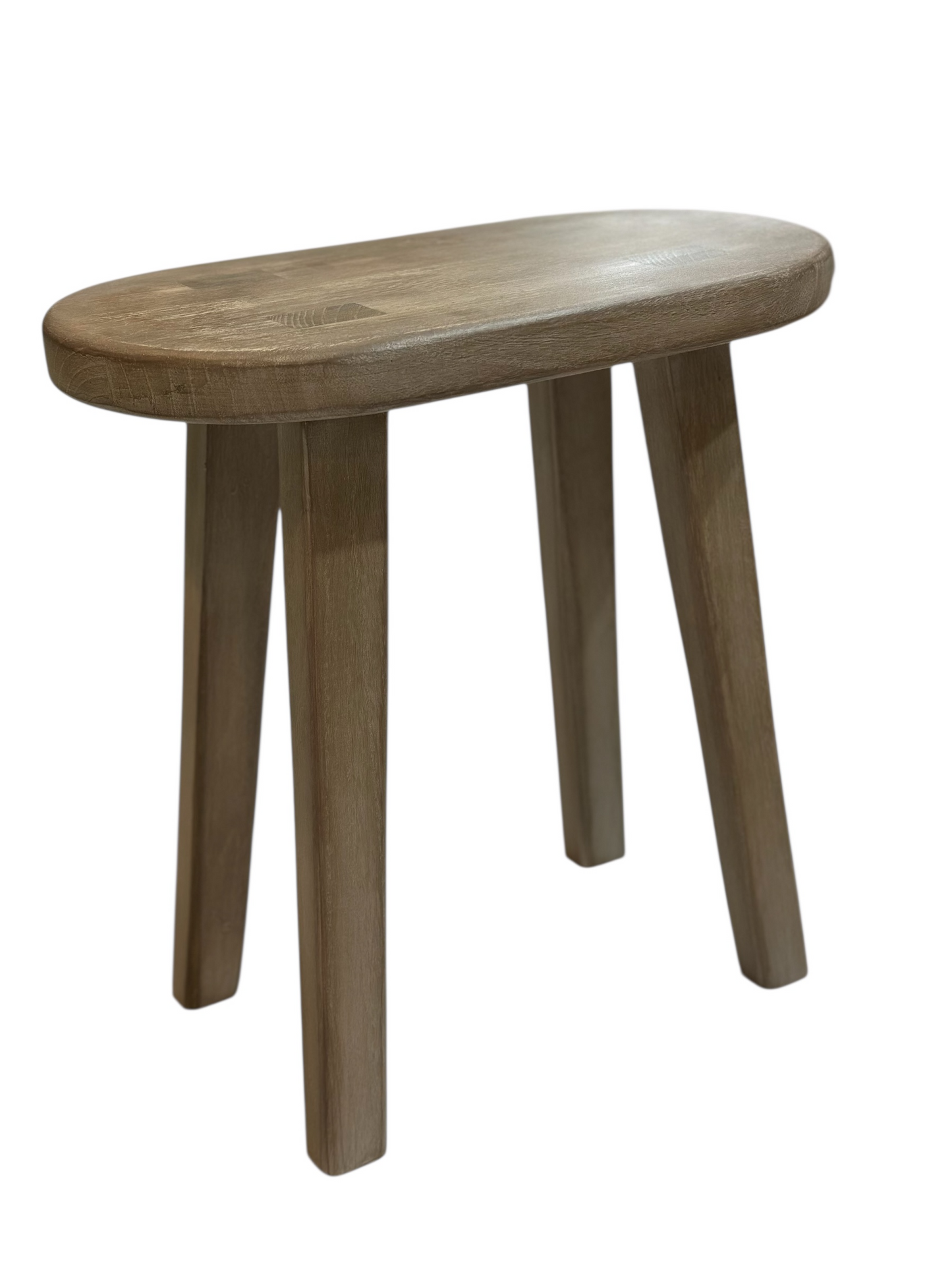 Wooden Oval Stool