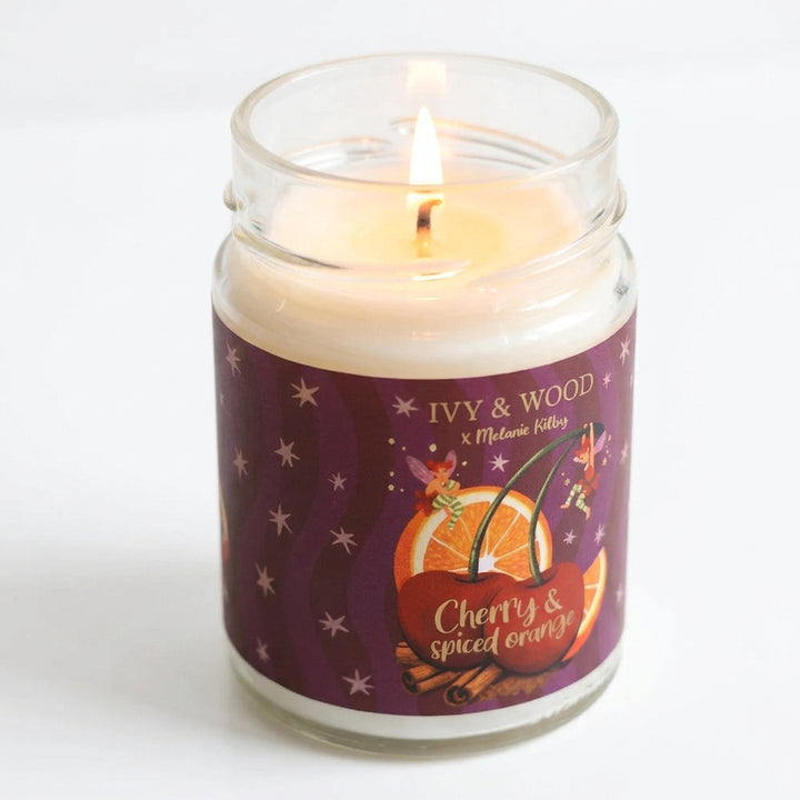Christmas Candle – Cherry &amp; Spiced Orange