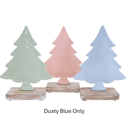 Xmas Tree - Dusty Blue