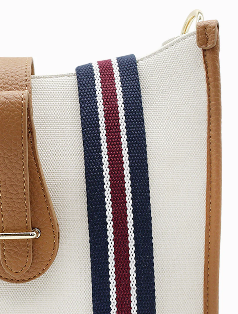 Dominic Max Canvas Bag - White